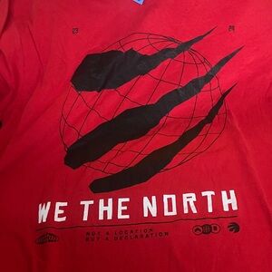 Toronto Raptors Red T-Shirt - We The North